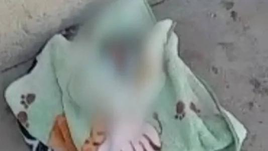 Bebê foi encontrado perto de supermercado em Ribeirão das Neves