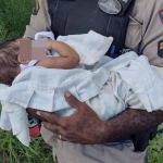 Suspeito de agredir esposa é preso tentando fugir de bicicleta com filho de dois meses