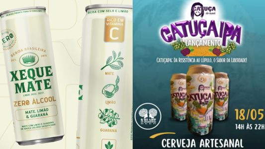 Ambulante mostra bebidas vendidas no Carnaval de BH; isopor tem cerveja, xeque-mate, drinks e refrigerante