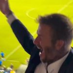 Beckham comemora golaço de Messi e viraliza nas redes