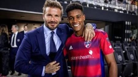Beckham é dono do FC Dallas, clube em que Geovane Jesus atua nos EUA