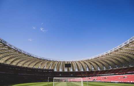 Estádio Beira-Rio preparado para Inter x São Luiz, pelo Gauchão 2026