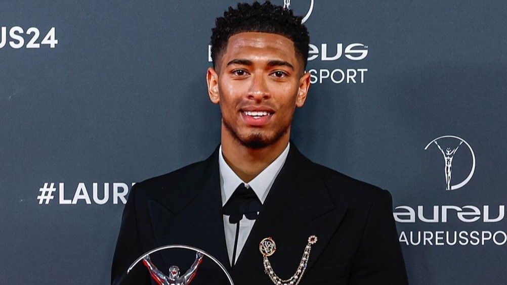 Bellingham é premiado no Laureus, e Djokovic e Bonmatí são eleitos atletas do ano