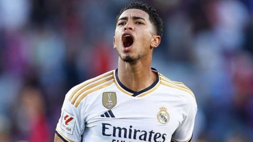 Bellingham ficou fora da partida contra o Braga, pela Champions