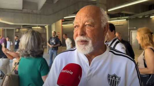Belmiro é funcionário do Atlérico há mais de 50 anos