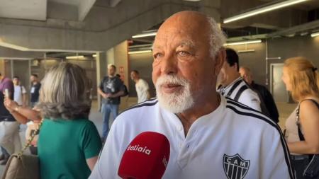Belmiro é funcionário do Atlérico há mais de 50 anos