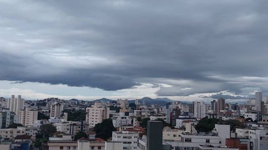 Belo Horizonte aparece na lista de tempestade do Inmet