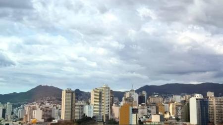 Belo Horizonte deve ter céu nublado neste sábado (15)