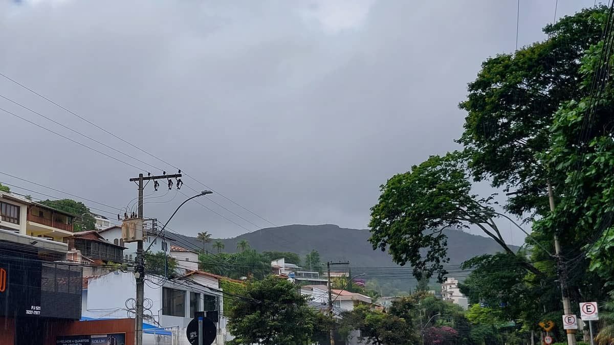 Chuva intensa pode atingir Belo Horizonte e outras 561 cidades de Minas; veja quais