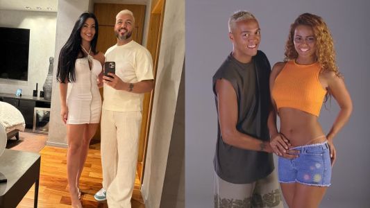 Rayane Figliuzi namora Belo, que é ex de Viviane Araújo