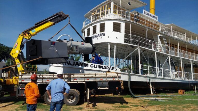 Saiba quando o Vapor Benjamim Guimarães voltará para o Rio São Francisco