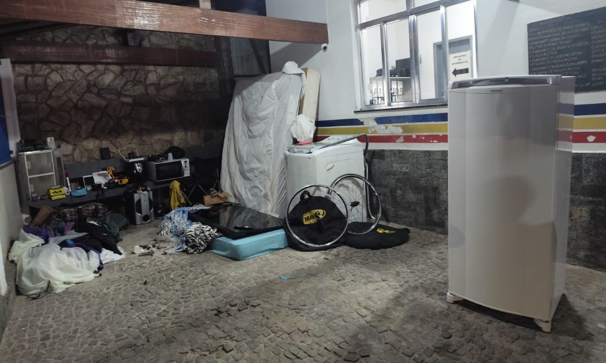 PM recupera bens furtados em residências na Cidade Alta em Juiz de Fora