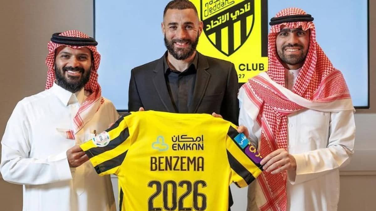 'Mal posso esperar para começar a treinar', diz Benzema sobre Al-Ittihad