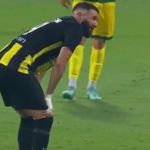 Benzema sai machucado em jogo do Al-Ittihad e preocupa para o Mundial