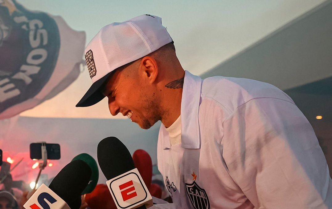 Veja quais foram as primeiras palavras de Bernard no retorno ao Atlético
