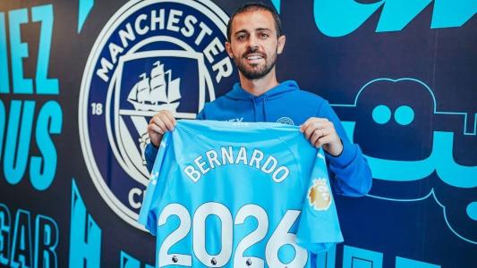Bernardo Silva renova contrato com o City
