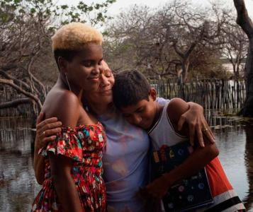 Cena do filme: 'Betânia' ; Nádia D'Cassia, Diana Mattos e Ulysses Azevedo