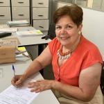 Beth Cota toma posse como vereadora suplente em Mariana