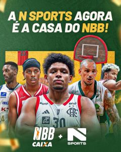 N Sports irá transmitir o NBB 2026/26