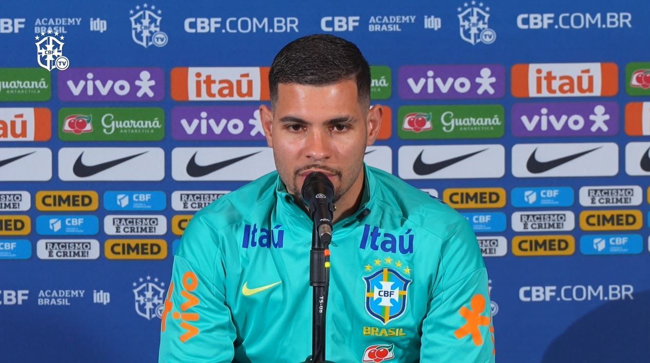 Bruno Guimarães detona presidente da Conmebol e cita jovem do Palmeiras