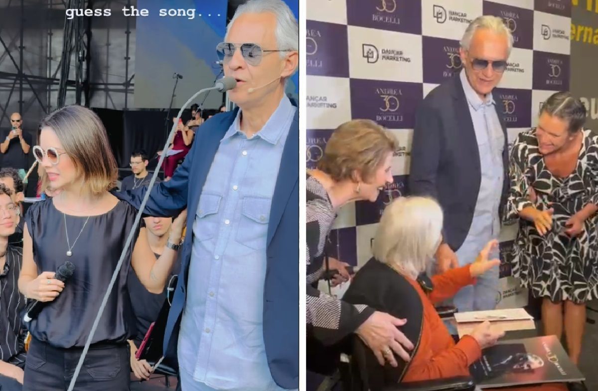 Em BH, Andrea Bocelli elogia público brasileiro e fala sobre tragédia no RS