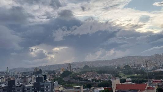 BH está no alerta de tempestade do Inmet