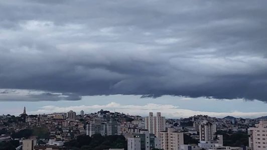 BH pode ter chuva forte nas próximas horas