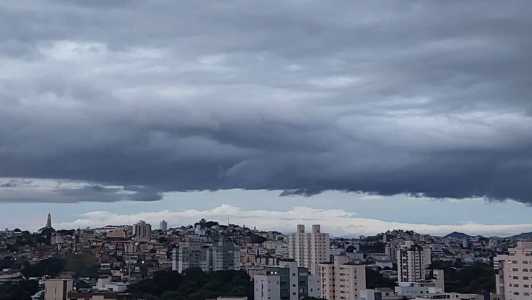 BH pode ter chuva forte nas próximas horas