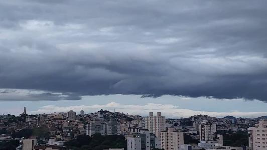 BH pode ter chuva forte nas próximas horas