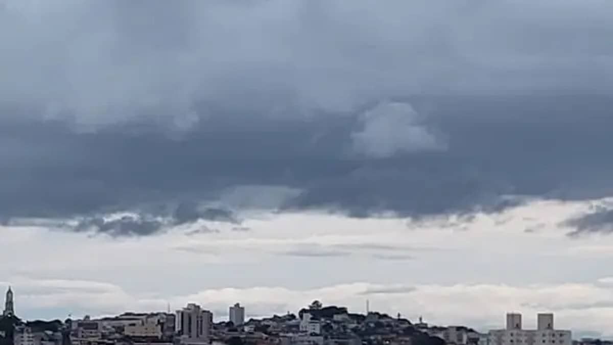 Previsão do tempo: sábado será de frio com temperatura de 8°C em Minas e pode chover em BH