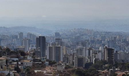 Foto mostra paisagem de Belo Horizonte