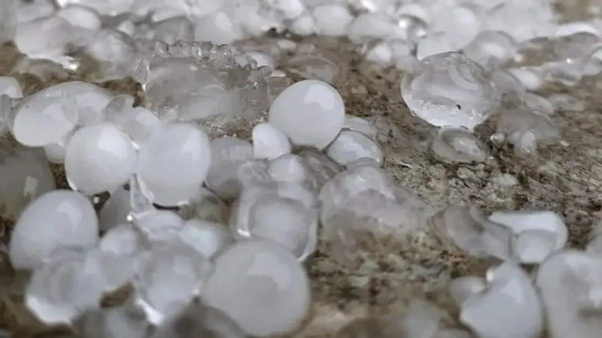 Em meio à onda de calor, cidades de Minas têm alerta de chuva com granizo neste sábado (16)