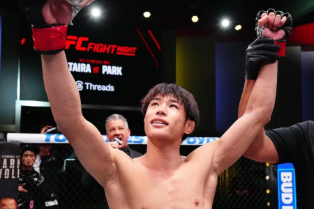 O japonês Tatsuro Taira venceu o sul-coreano Hyun Sung Park neste sábado (2)
