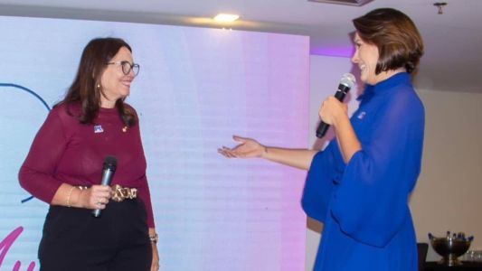 Bia Kicis participou de encontro do PL Mulher, com a ex-primeira-dama, Michelle Bolsonaro