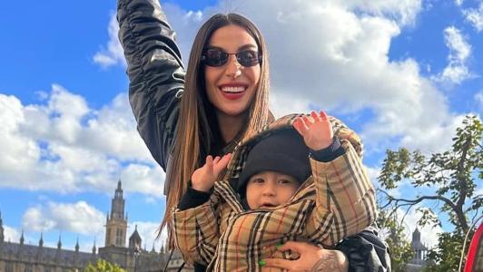 Bianca Andrade e o filho, Cris, de 2 anos