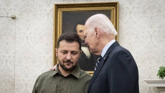 Biden e Zelesnky se encontraram em Washington