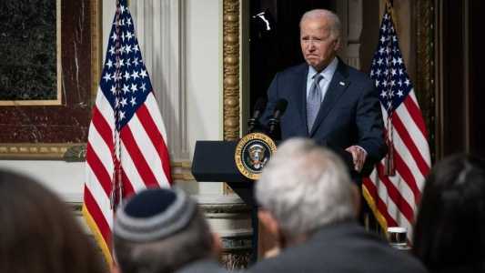 Biden falou para grupo de líderes judeus