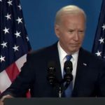 Depois de chamar Zelensky de 'Putin', Biden se confunde e chama Kamala Harris de 'Trump'