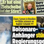 Invasão ao Congresso por apoiadores de Bolsonaro repercute mundialmente: veja capas de jornais