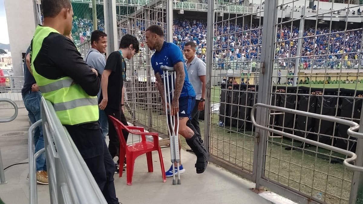 Cruzeiro: Bilu tem ruptura total no tendão de Aquiles e será operado