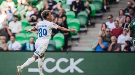Bitello marcou em seu primeiro jogo como titular pelo Dínamo