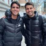 Dupla ex-Atlético se encontra na Europa: 'Irmão que o Galo me deu'