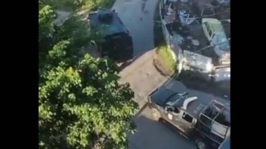 Blindados entraram na Cidade de Deus
