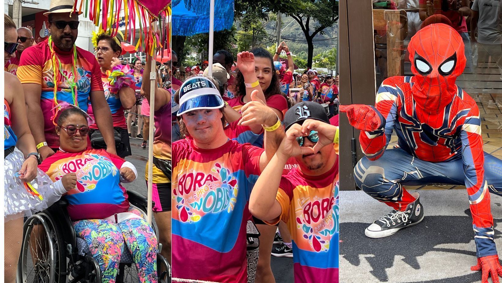Bloco 'Bora Pro Nobis' desfila no Carnaval de BH com Ala da Inclusão; veja fotos