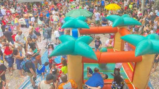 Bloco Xibiuzinho tem brinquedos para as crianças