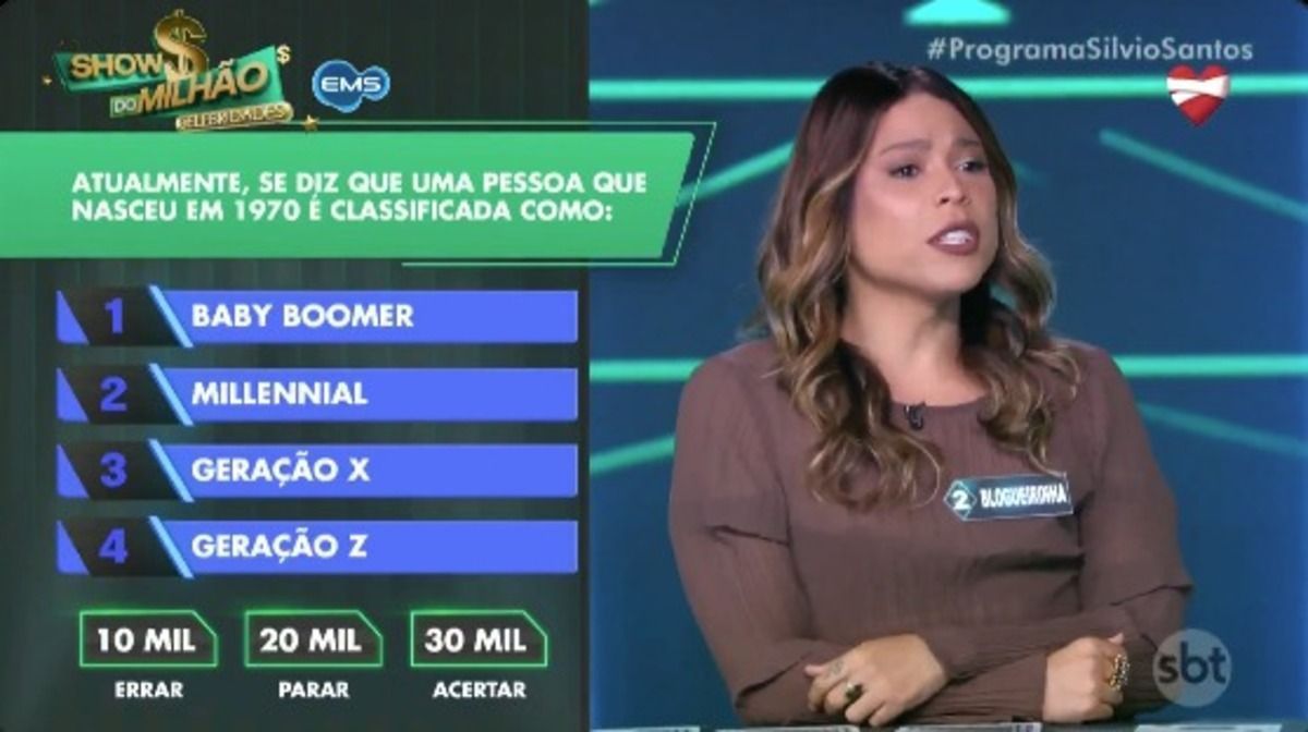 Participante do Show do Milhão detona Patrícia Abravanel e programa do SBT: 'Me induziu ao erro'