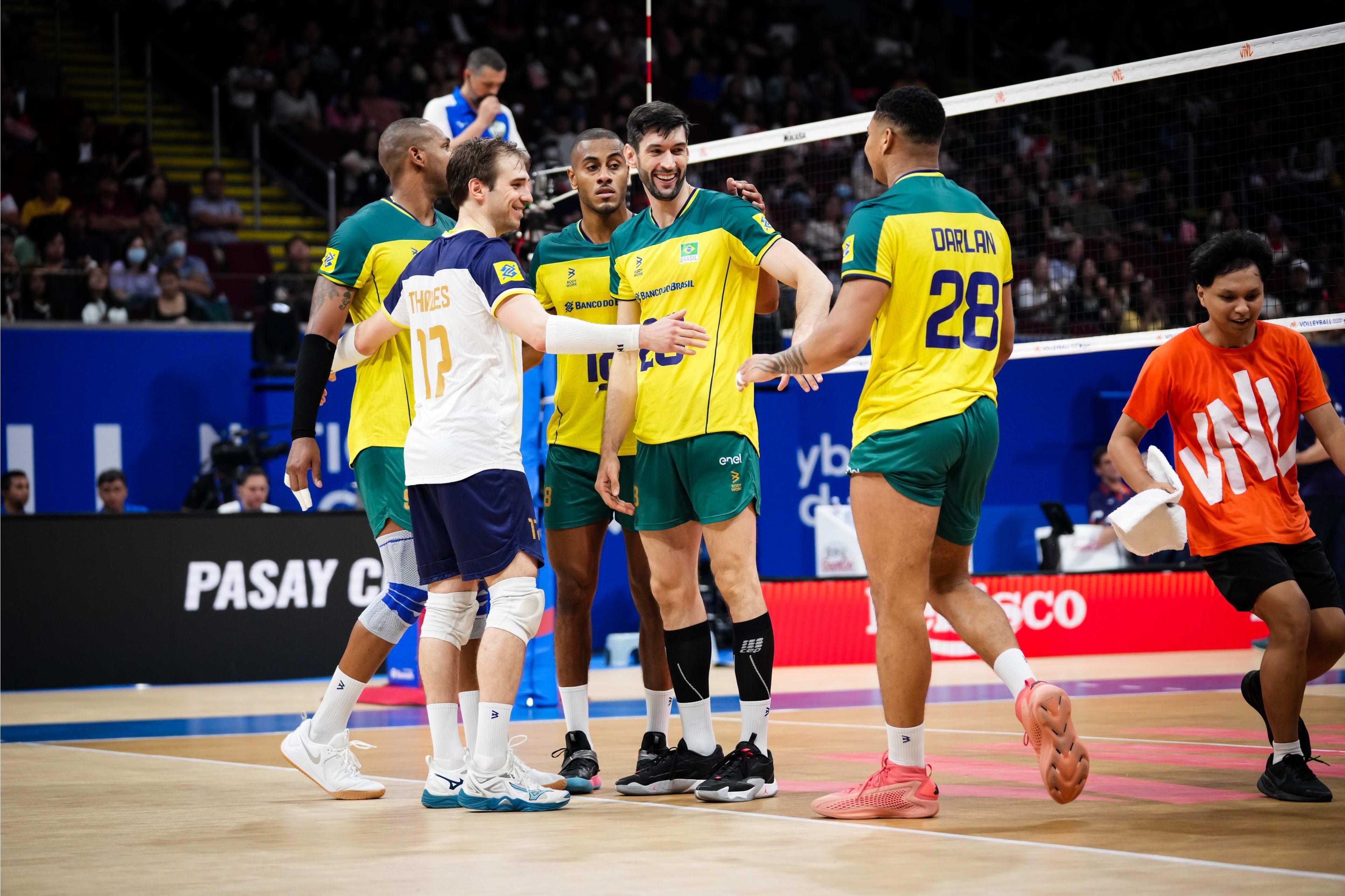 Brasil x EUA: horário e onde assistir ao jogo pela Liga das Nações (VNL) Masculina