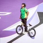 Gustavo Bala Loka vai bem, mas fica sem medalha no BMX em Paris 2024