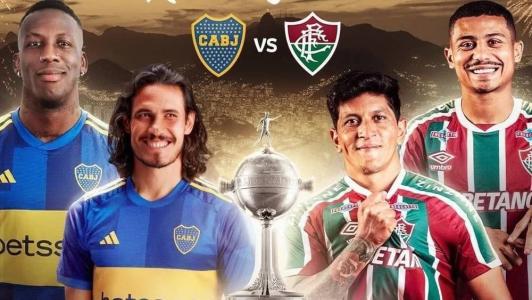Boca Juniors x Fluminense fazem a final da Copa Libertadores