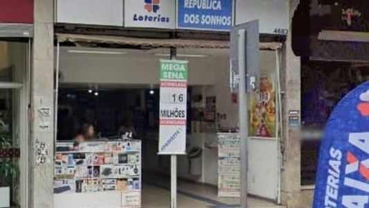 Bolão da Mega-Sena com 12 cotas foi feita na lotérica República dos Sonhos